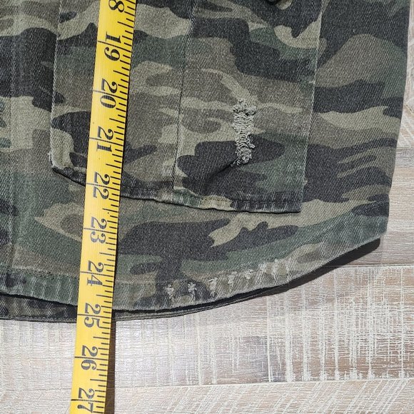 One-Of-A-Kind Boba Fett Custom Sans Souchi Camouflage Denim Jacket Sz S - Picture 14 of 14